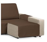 Martina Home Copri chaise longue imbottito Diamond, 200 cm, marrone - universale