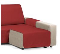 Martina Home Copri chaise longue imbottito Diamond, 240 cm, rosso - universale