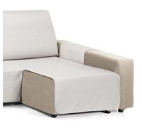 Martina Home Copri chaise longue imbottito Diamond, 280 cm, Lino - Universale