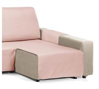 Martina Home Copri chaise longue imbottito Diamond, 280 cm, Salmone - Universale