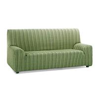 Martina Home Copridivano de sofá elástica Modelo MEJICO, 4 plazas, Color Verde de 240 a 270 cm de ancho