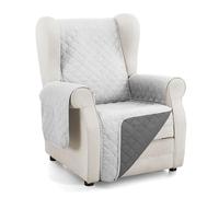 Martina Home Copridivano imbottito reversibile Ambra 1 posto/Relax Grigio Antracite