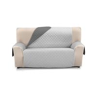 Martina Home Copridivano imbottito reversibile Ambra 3 posti Grigio Antracite