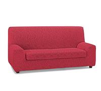 Martina Home Copridivano, Rosso, Duplex 4 posti