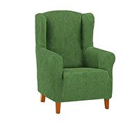 Martina Home Copripoltona sillón Relax, Verde, Orejero (Indiana)
