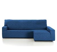 Martina Home Custodia per Chaise Longue, Blu, Braccio Destro Lungo (Vista Frontale)
