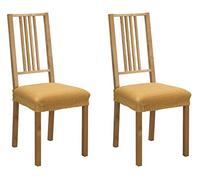 Martina Home Daytona Fodera per Sedia Seduta Super Elastica multiadattabile, Poliestere Cotone, Mostarda, Asiento