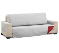 Martina Home Diamond Copridivano imbottito 3 Posti - Grigio/Rojo