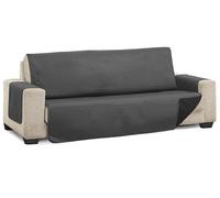 Martina Home Diamond Copridivano imbottito 4 Posti - Antracite/Nero