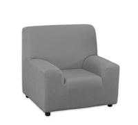 Martina Home Emilia Copridivano, Tessuto, Grigio, 1 Posto (70 a 110 cm)