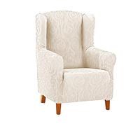 Martina Home Indiana Copripoltona sillón Relax, Crudo, Orejero