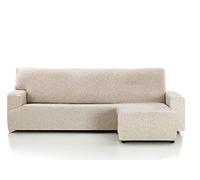 Martina Home Indiana Custodia Chaise Longue, Composizione del Tessuto: 50% Poliestere, 45% Cotone, 5% Elastan. qualità: Jacquard, Lino, Brazo derecho Corto (Visto de frente)