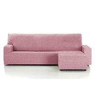 Martina Home Indiana Custodia Chaise Longue, Composizione del Tessuto: 50% Poliestere, 45% Cotone, 5% Elastan. qualità: Jacquard, Salmone, Brazo derecho Corto (Visto de frente)