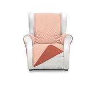 Martina Home Milano Copridivano imbottito 1 Posto/Relax - Tegano/Corallo