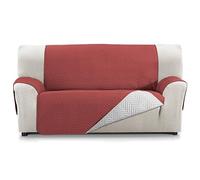 Martina Home Milano Copridivano imbottito 3 Posti - Rosso/Grigio