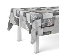 Martina Home TOVAGLIA IN TELA CERATA PIETRE ZEN 100X140 UNICA