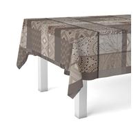 Martina Home TOVAGLIA IN TELA CERATA POMPE 220X140 MARRONE