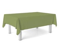 Martina Home Tovaglia in tela cerata TER verde 300 x 140 cm