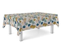 Martina Home Tovaglia in tela cerata Tormes verde 140 rotonda