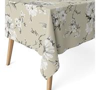 Martina Home Tovaglia resinata Daniela, 260 x 140 cm, colore: beige