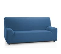 Martina Home Tunez, Copridivano elastico, Tela (50% poliestere, 45% cotone, 5% elastan), Azzurro, 4 Posti (240-270 cm larghezza)