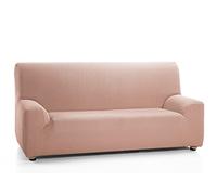 Martina Home Tunez, Copridivano elastico, Tela (50% poliestere, 45% cotone, 5% elastan), Salmone, 2 Posti (120-190 cm larghezza)