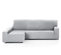 Martina Home Tunez Copridivano per chaise longue con braccio sinistro lungo colore Grigio anima