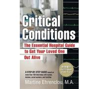 Martine Ehrenclou Critical Conditions (Tascabile)