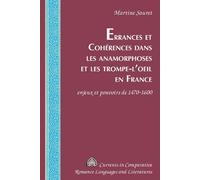Martine Sauret Errances et Cohérences dans les anamorphoses e (Copertina rigida)