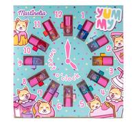 Martinelia Does Not Apply Yummy Circle Nail Polish LOTE 12 pz, Multicolore, One Size, 50584