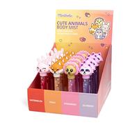 MARTINELIA - Eau de toilette per bambini - Profumo tascabile Animali carini per ragazze, routine di bellezza - Formato di viaggio - Modello casuale: anguria, pesca, fratello o mirtillo