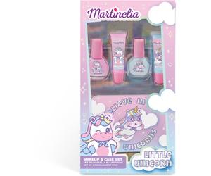 Martinelia Little Unicorn Makeup & Case set per bambini 3+