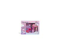 MARTINELIA - Cofanetto di bellezza unicorno per bambini - Set di trucco per ragazza: 1 smalto per unghie + 1 Eau de Toilette Fragola 20 ml + 1 lime + 6 ombretti - Regalo per ragazza da 3 anni