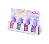 Martinelia Little Unicorn Nail Polish Set set di smalti per unghie per bambini Pink, Blue, Purple, Fuchsia