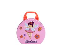 Martinelia Magic Ballet Beauty SET Tin custodia per il trucco per bambini 3+ ombretti 9 pz + lucidalabbra 4 pz - Set makeup