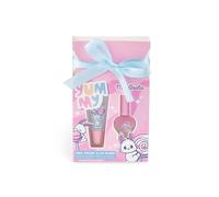Martinelia - Set di bellezza per bambini - Smalto e lucidalabbra glitterato per ragazza - Smalto per unghie a base d'acqua - Non tossico
