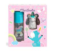 Martinelia Set di spray per il corpo e balsamo per le labbra, profumato per bambini, set di bellezza per spray per il corpo e balsamo per le labbra cremoso in figura unicorno