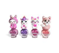 MARTINELIA - Smalto per unghie per bambini - Trucco Bambina - Tappo animale troppo carino per ragazza - Modello Casuale - 1 Unità