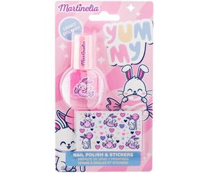 Martinelia Yummy Polish & Stickers set per bambini 1 pz