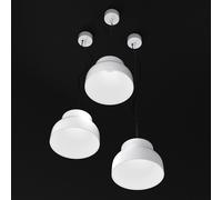 Martinelli Luce Cicala - Lampada LED a sospensione, bianco 2091/BI