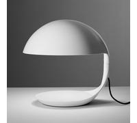Martinelli Luce Cobra Bianco Lampada da tavolo - design Elio Martinelli 1968