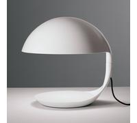 Martinelli Luce Cobra da tavolo retrò, bianco Martinelli Luce