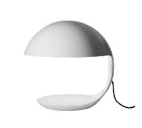 Martinelli Luce Cobra Lampada da Tavolo Bianco