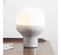 Martinelli Luce Delux tavolo 43cm marmo bianco 828/MAR/CA