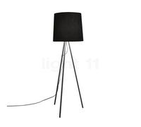 Martinelli Luce Eva Lampada da terra, nero - ø50 cm