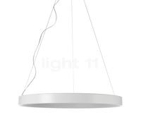 Martinelli Luce Lunaop Sospensione LED, bianco, ø80 cm, commutabile