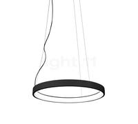 Martinelli Luce Lunaop Sospensione LED, nero, ø50 cm, commutabile
