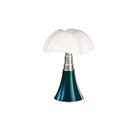 Martinelli Luce Pipistrello 1965 Lampada da Tavolo Mini Blu Verde Senza Cavo