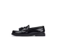MARTINELLI Mocassini da donna in pelle modello SETTALA, Black Ty, 37 EU