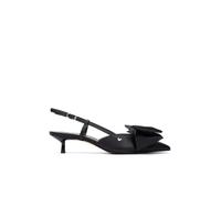 MARTINELLI Scarpe Tacco in Pelle Modello Gaeta da Donna, Nero , 37 EU